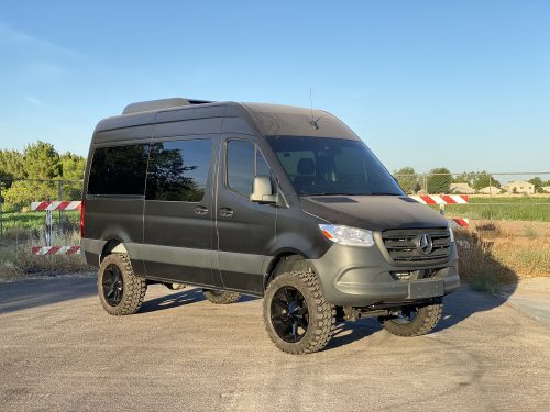 Mercedes Sprinter Van Custom Suspension Lift System