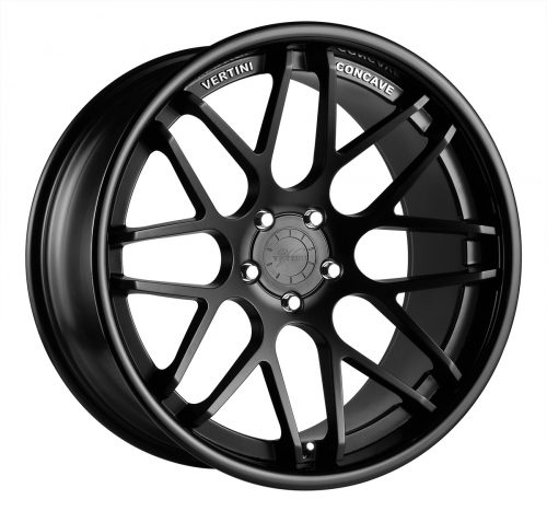 Vertini  Magic  Matte Black Gloss Black Lip  19x11  (+18)  5x114.3