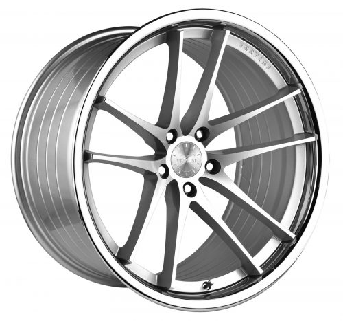 Vertini  RFS1.5  Silver Machined Chrome Lip  20x9  (+15 - 45)  BLANK