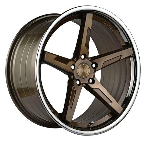 Vertini  RFS1.7  Dual Bronze Center Chrome Lip  22x9  (+15)  BLANK