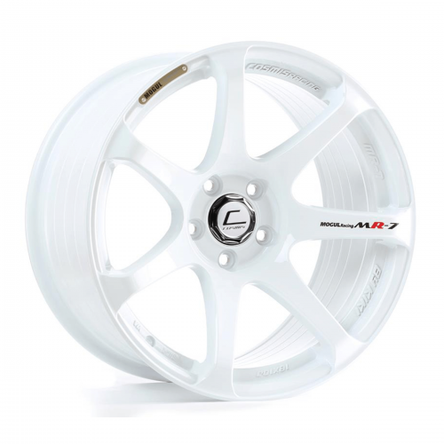 Cosmis  MR7  White  18x10  (+25)  5x114.3