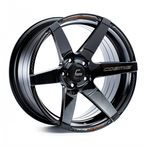 Cosmis  S1  Black with Milled Spokes  18x9.5  (+15)  5x114.3