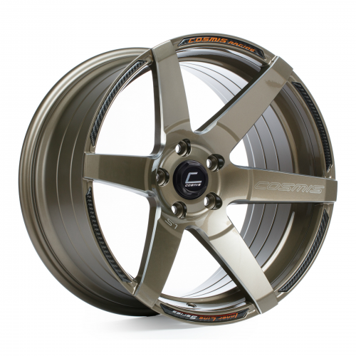 Cosmis  S1  Bronze with Milled Spokes  18x10.5  (+5)  5x114.3