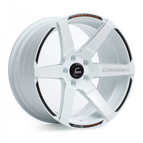 Cosmis  S1  White with Milled Spokes  18x10.5  (+5)  5x114.3