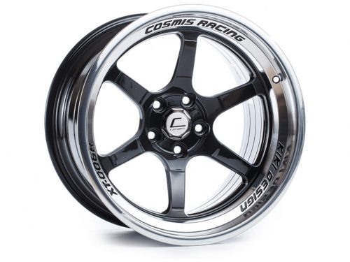 Cosmis  XT-006R  Black with Machined Lip  20x9.5  (+10)  6x139.7