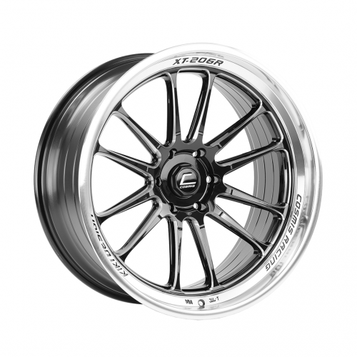 Cosmis  XT-206R  Black with Machined Lip Spokes  22x10  (+0)  6×139.7