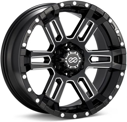 Enkei  Commander  Black Machined  17x8  (+20)  5x127