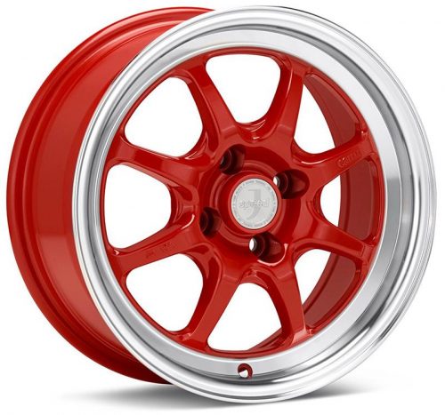 Enkei  J-Speed Classic Line  Red  15x8  (+25)  4x100