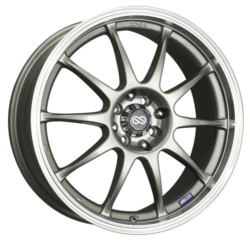 Enkei  J10  Matte Silver  18x7.5  (+42)  4x100/4x114