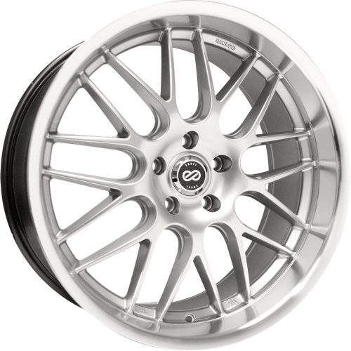 Enkei  Lusso  Hyper Silver with Machined Lip  18x7.5  (+42)  5x100