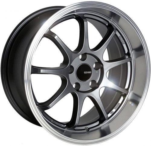 Enkei  Tenjin  Gunmetal Machined  17x8  (+35)  5x100