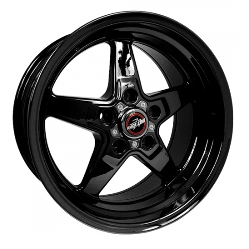 Race Star 92 Drag Star Bracket Racer Gloss Black 17x9.5  5x115