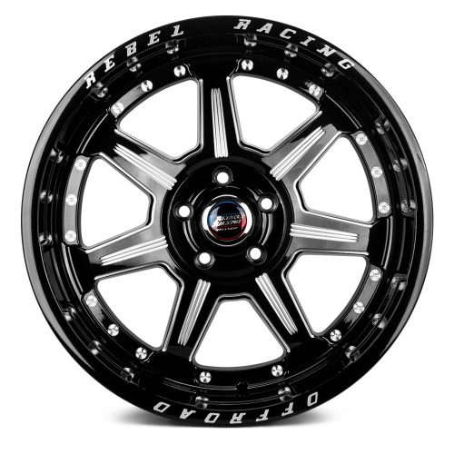 Rebel Racing Offroad  Phantom  Black Machined  20x9  (+0)  5x139.7