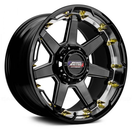 Rebel Racing Offroad  Scorpion  Black Machined  20x9  (+0)  6x135/6x139.7