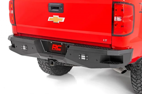 Rough Country GM Heavy Duty Rear LED Bumper (07-18 Chevy/ GMC 1500)