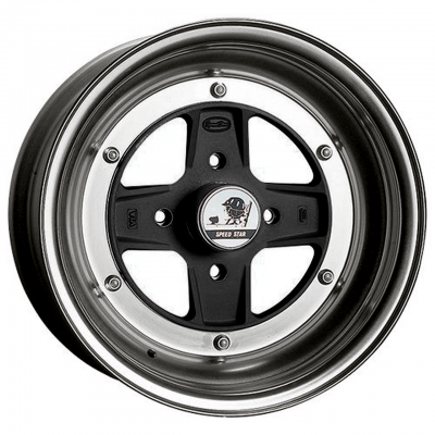 SSR  MK-II  Black  15x9  (+0)  4x100