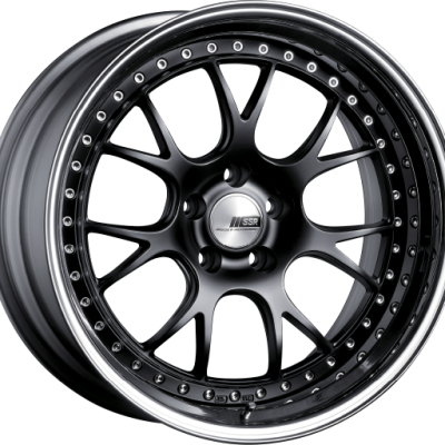 SSR  MS3  Flat Black  18x10  (+37)  5x114.3