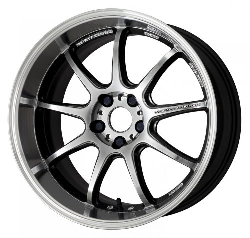 Work  Emotion D9R  GT Silver Rim Cut  18x8.5  (Custom Offset)  4x98~5x130