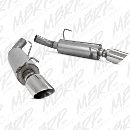 MBRP 05-10 Ford Mustang GT 5.0/Shelby GT500 Dual Mufflers Axle Back Exhaust