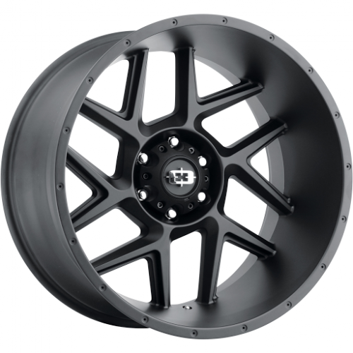 Vision Off-Road 360 Silver Satin Black 20x10 (-25) 8x170