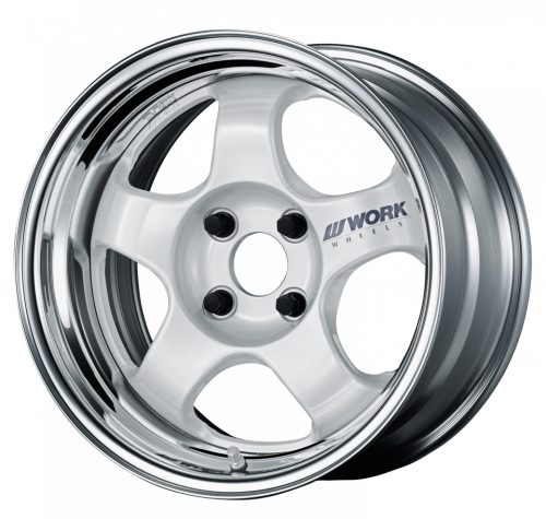 Work  Meister S1 2P  White  15x9 Custom Offset & Bolt Pattern