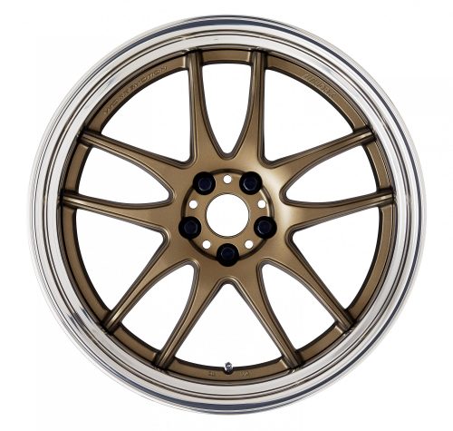 Work  CR 2P Reverse  Bronze  19x12.5 Custom Offset & Bolt Pattern - Image 2