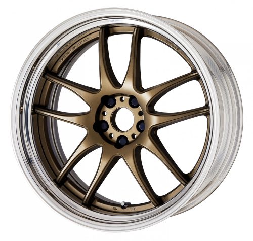 Work  CR 2P Reverse  Bronze  19x12.5 Custom Offset & Bolt Pattern