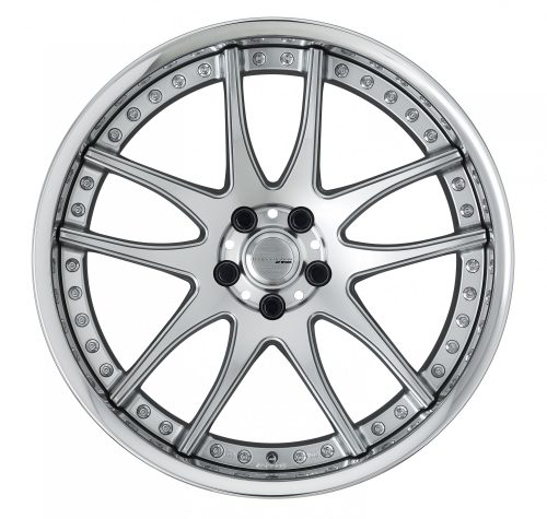 Work  CR 3P  Silver  20x15 Custom Offset & Bolt Pattern - Image 2