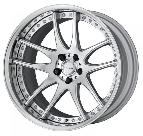 Work  CR 3P  Silver  20x15 Custom Offset & Bolt Pattern