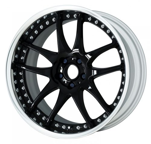 Work  CR 3P  Black  18x12 Custom Offset & Bolt Pattern - Image 2