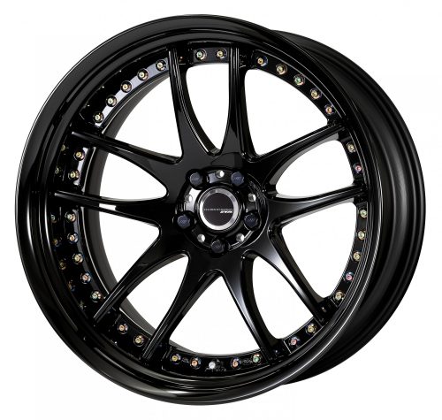 Work  CR 3P  Black  18x12 Custom Offset & Bolt Pattern