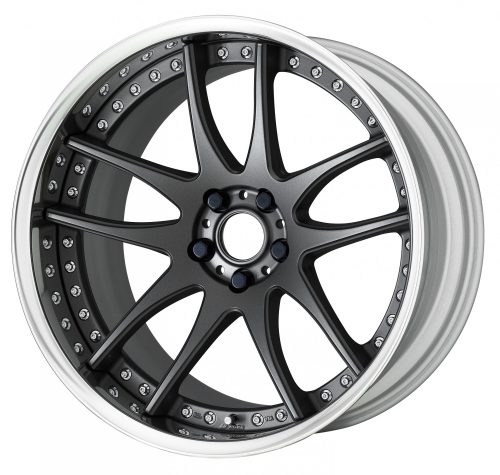 Work  CR 3P  Gray  19x14 Custom Offset & Bolt Pattern