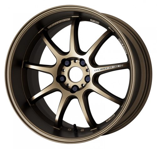 Work  D9R  Bronze  19x10.5 Custom Offset & Bolt Pattern