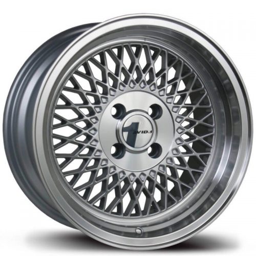 Avid.1  AV18  Silver With Machined Lip  15x8  (+25)  4x100