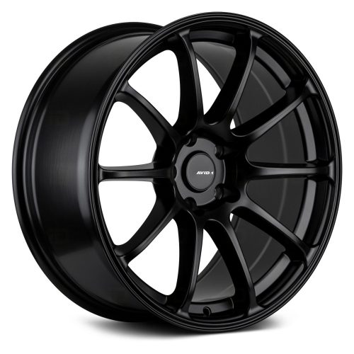 Avid.1  AV27  Matte Black  18x9.5  (+24)  5x114.3