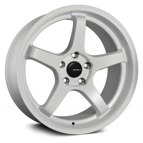 Avid.1  AV28  Matte White  18x9.5  (+35)  5x114.3