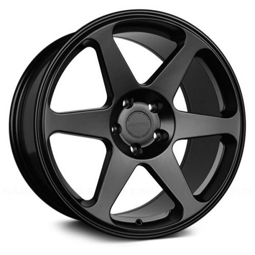 Avid.1  AV38  Matte Black  18x8.5  (+35)  5x114.3