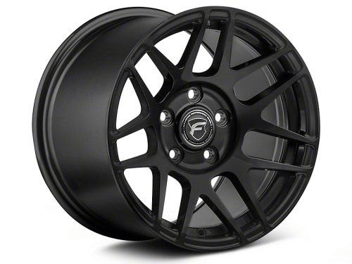 Forgestar F14 Drag Pack Matte Black 17x10 (Custom Offset) 5x120