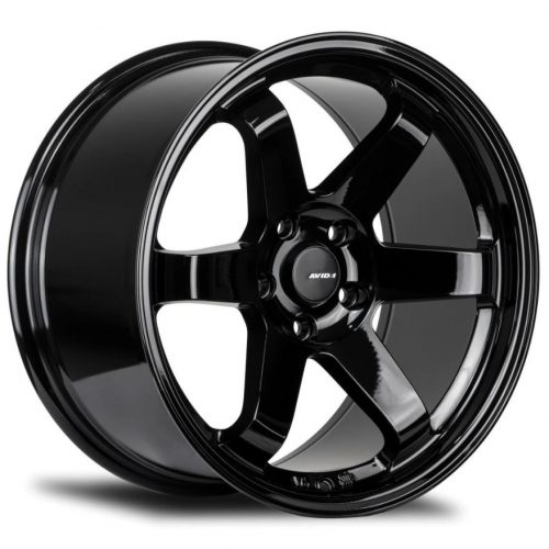 Avid.1  AV06  Gloss Black  17x8  (+35)  5x114.3