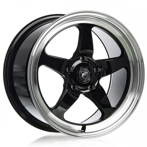 Forgestar D5 Gloss Black 17x10 (+50) 5x114.3