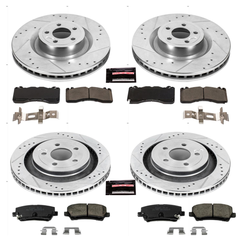 Power Stop 15-19 Ford Mustang Front & Rear Autospecialty Brake Kit