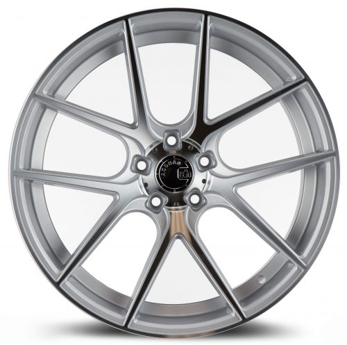 Aodhan AFF3 Gloss Silver Machined Face 20x9 (+32) 5x114.3 - Image 2