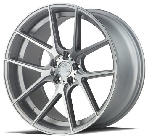 Aodhan AFF3 Gloss Silver Machined Face 20x9 (+32) 5x114.3 - Image 3