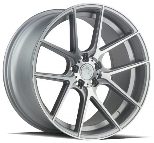 Aodhan AFF3 Gloss Silver Machined Face 20x9 (+32) 5x114.3