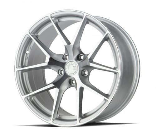 Aodhan AFF7 Gloss Silver Machined Face 18x8.5 (+35) 5x112 - Image 2