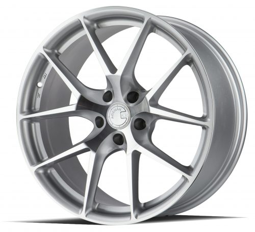 Aodhan AFF7 Gloss Silver Machined Face 19x8.5 (+35) 5x112 - Image 2