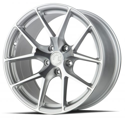 Aodhan AFF7 Gloss Silver Machined Face 19x9.5 (+35) 5x112 - Image 2