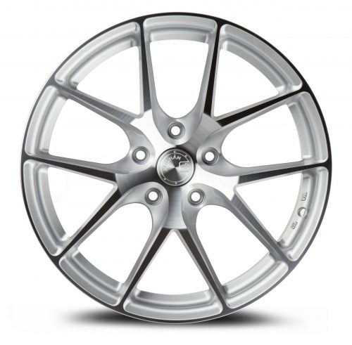 Aodhan AFF7 Gloss Silver Machined Face 20x10.5 (+35) 5x114.3 - Image 2