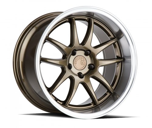 Aodhan DS02 Bronze w/ Machined Lip 19x11 (+15) 5x114.3