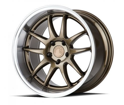 Aodhan DS02 Bronze w/ Machined Lip 19x11 (+22) 5x114.3 - Image 3